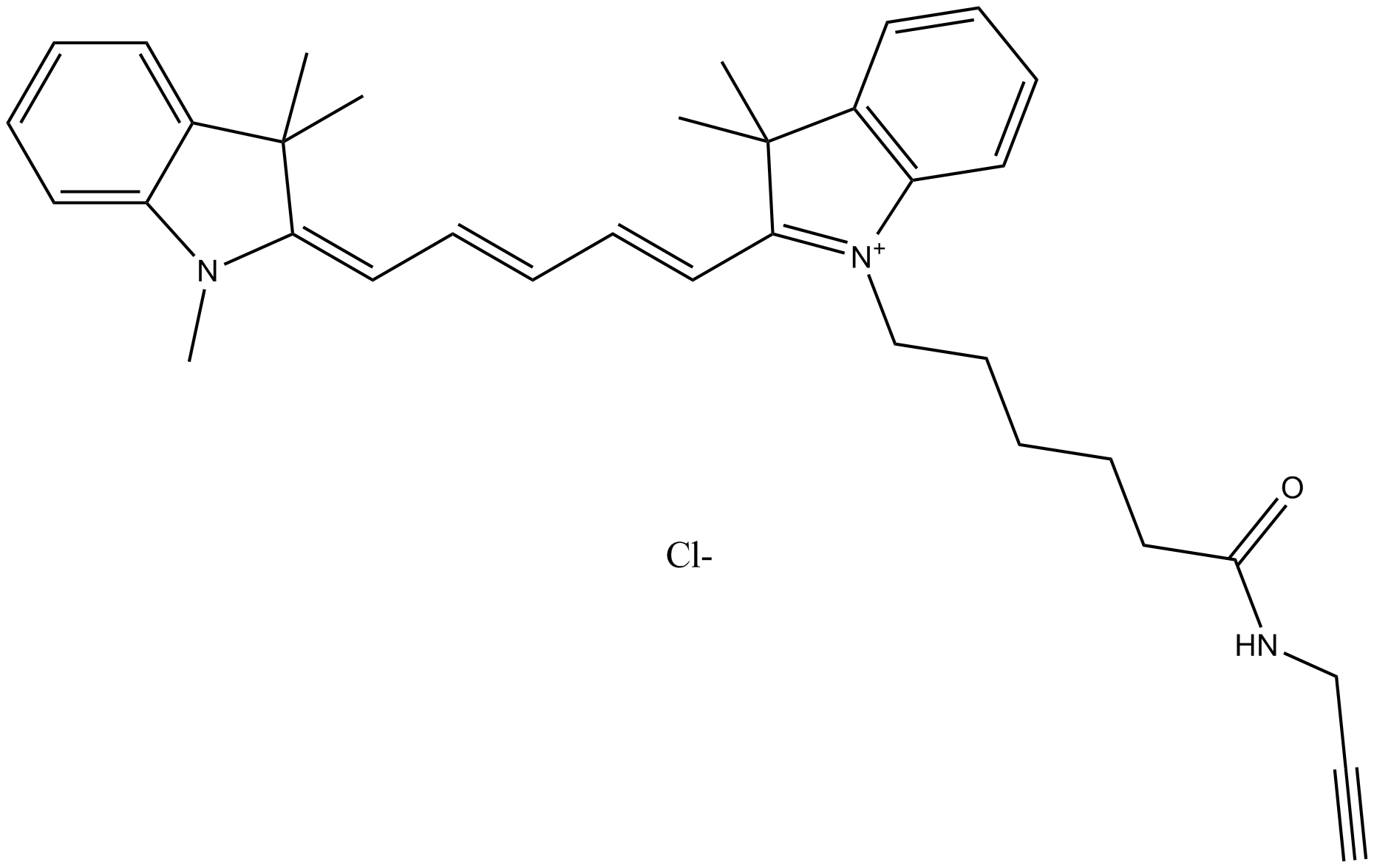 Cy5 alkyne (non-sulfonated)