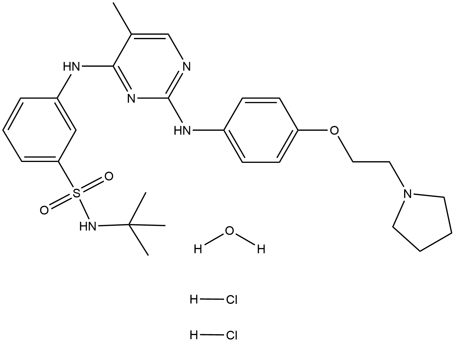 Fedratinib hydrochloride hydrate