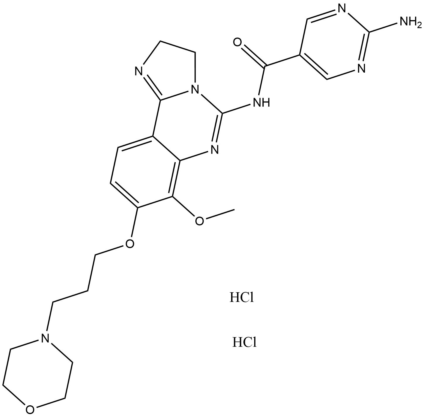 Copanlisib dihydrochloride
