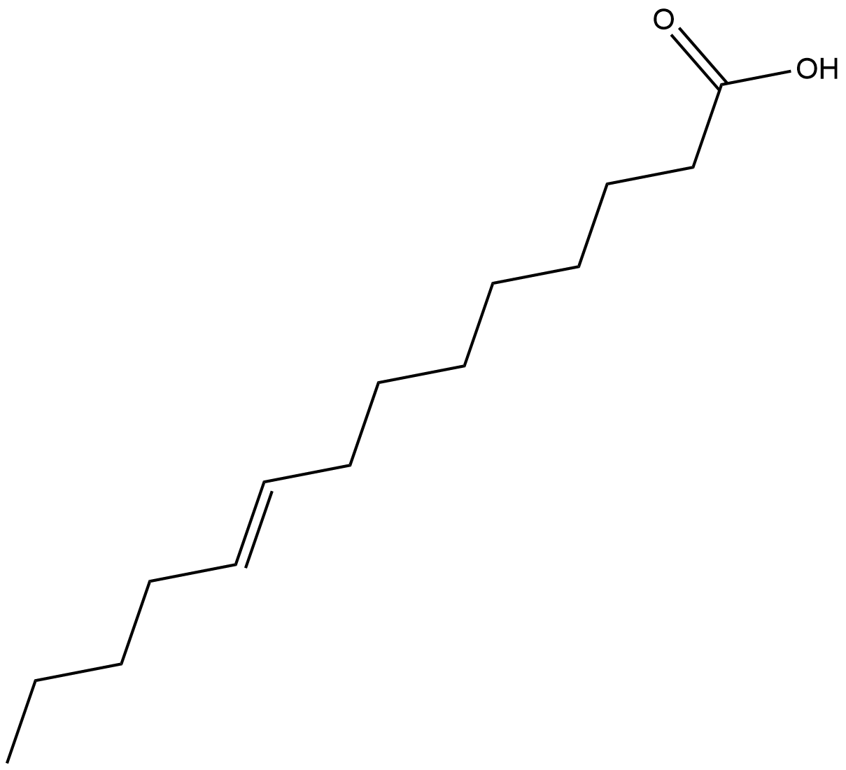 trans-9-Tetradecenoic acid