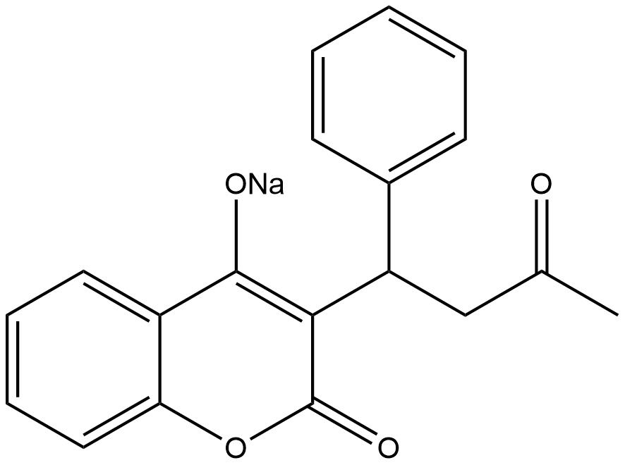 Warfarin sodium (Contains isopropyl alcohol)