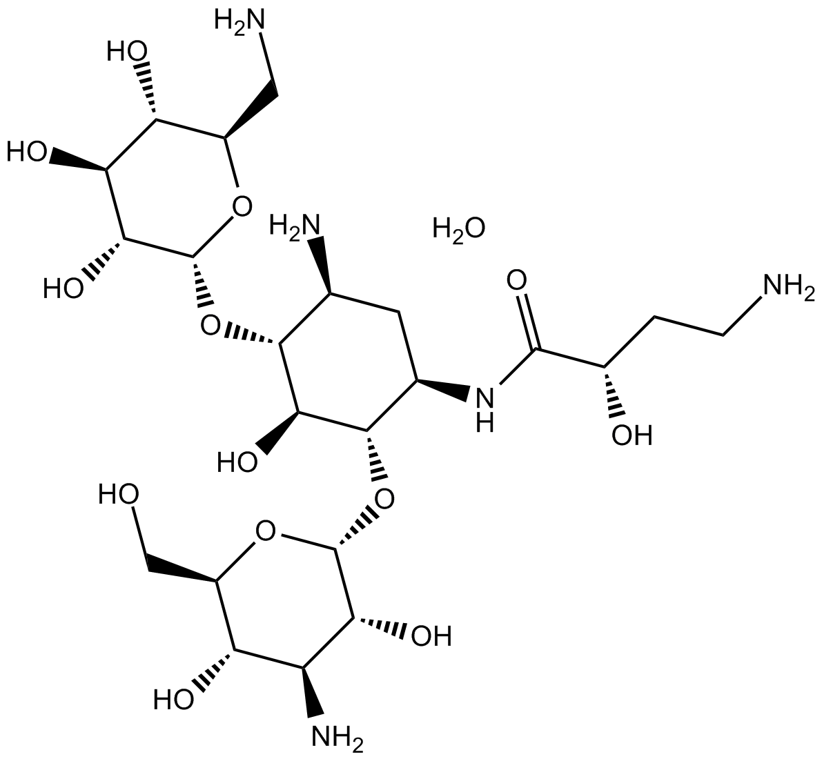 Amikacin hydrate