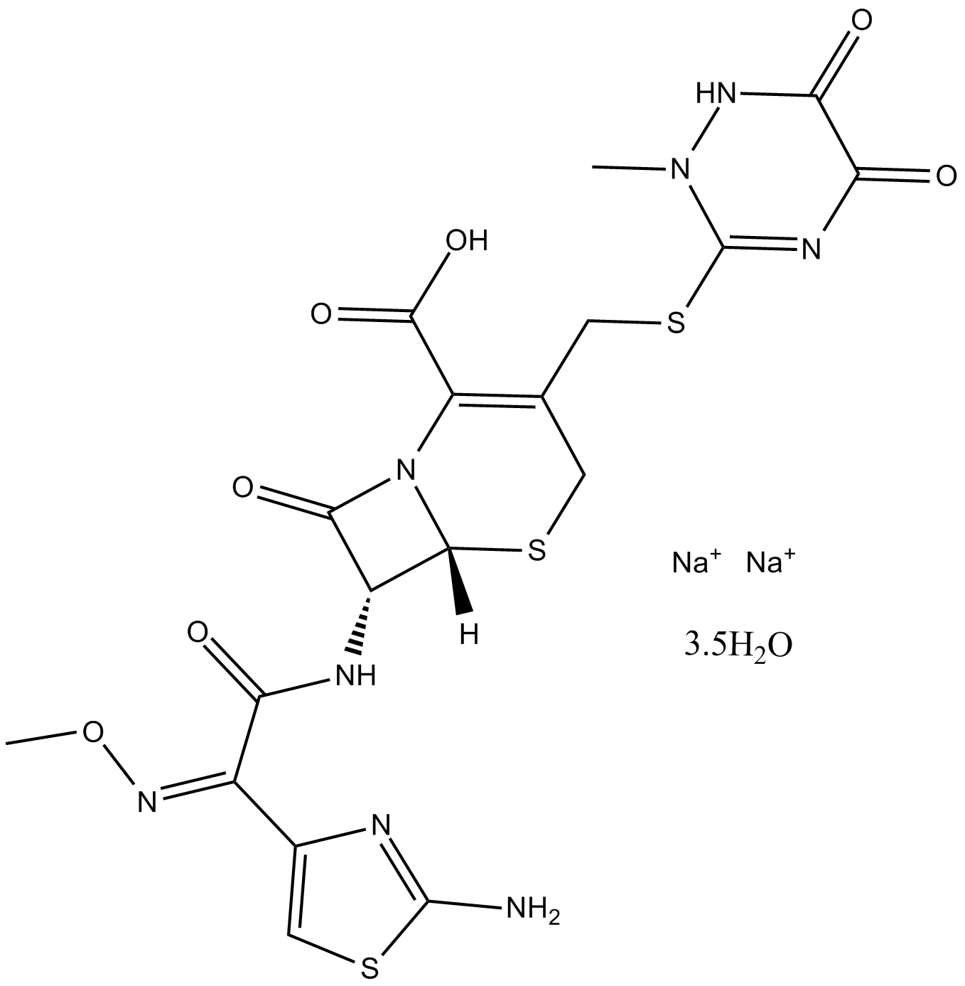 Ceftriaxone Sodium Trihydrate