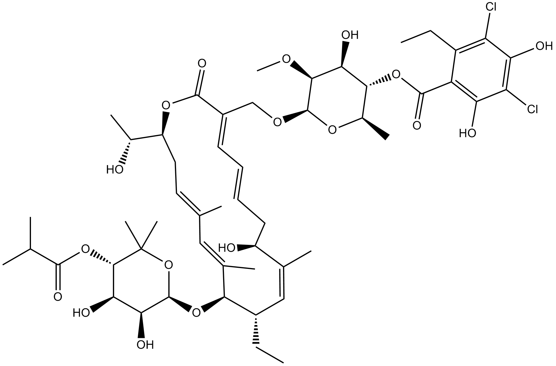 Fidaxomicin