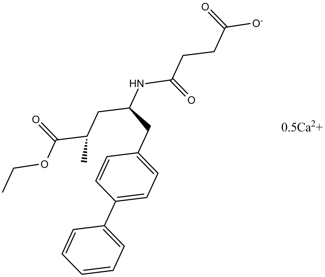 AHU-377 hemicalcium salt