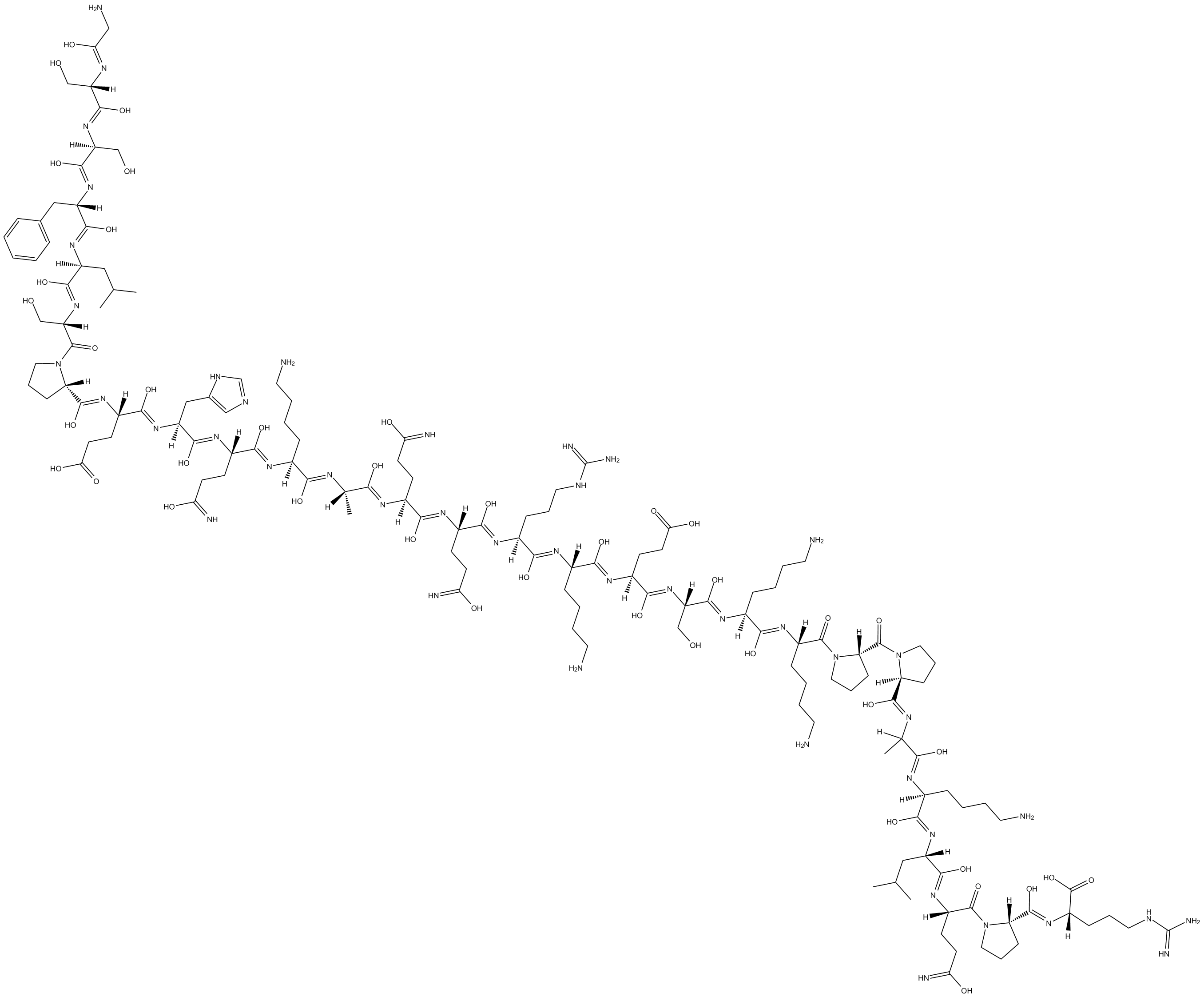 [Des-octanoyl]-Ghrelin (rat)