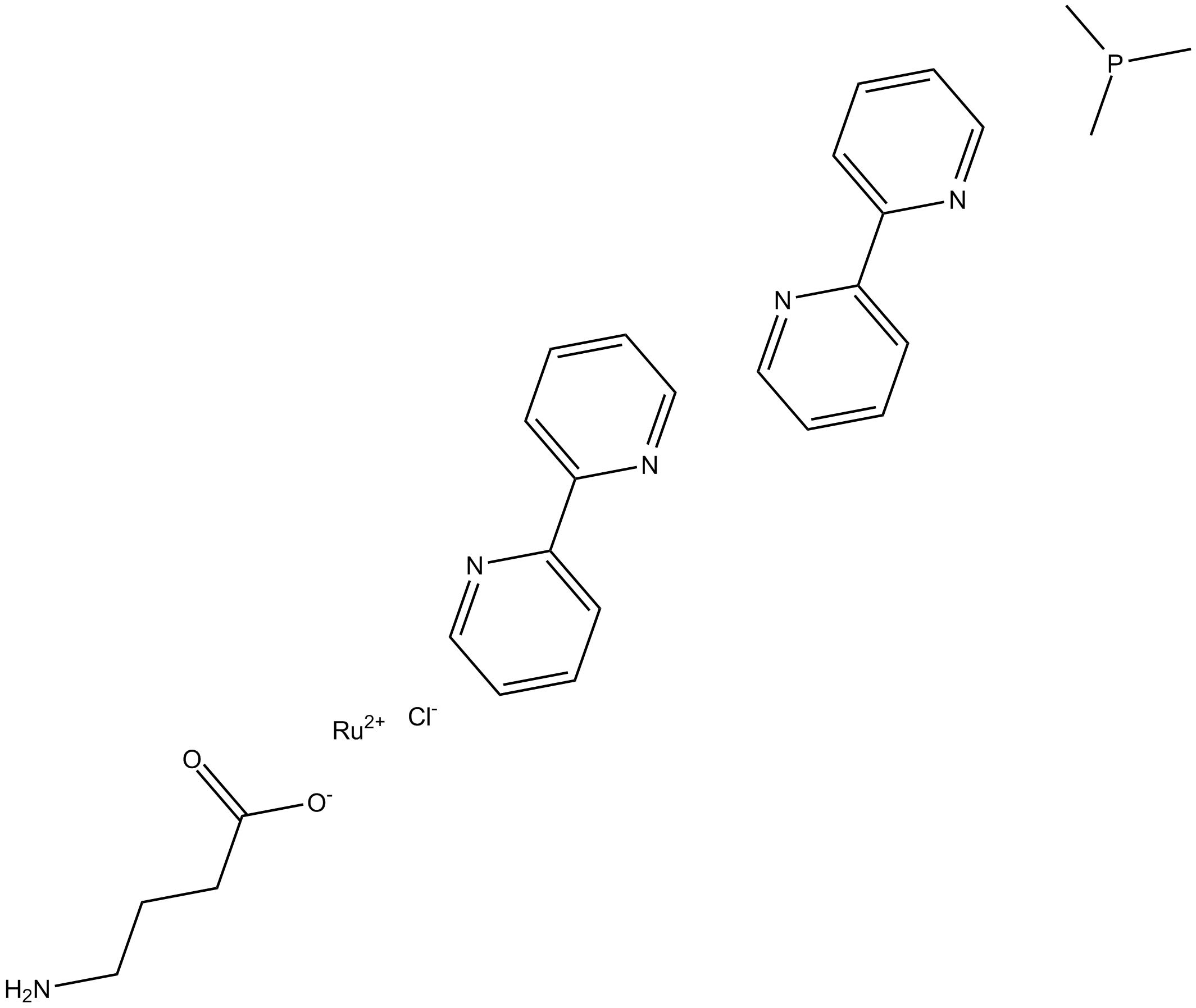 RuBi GABA trimethylphosphine