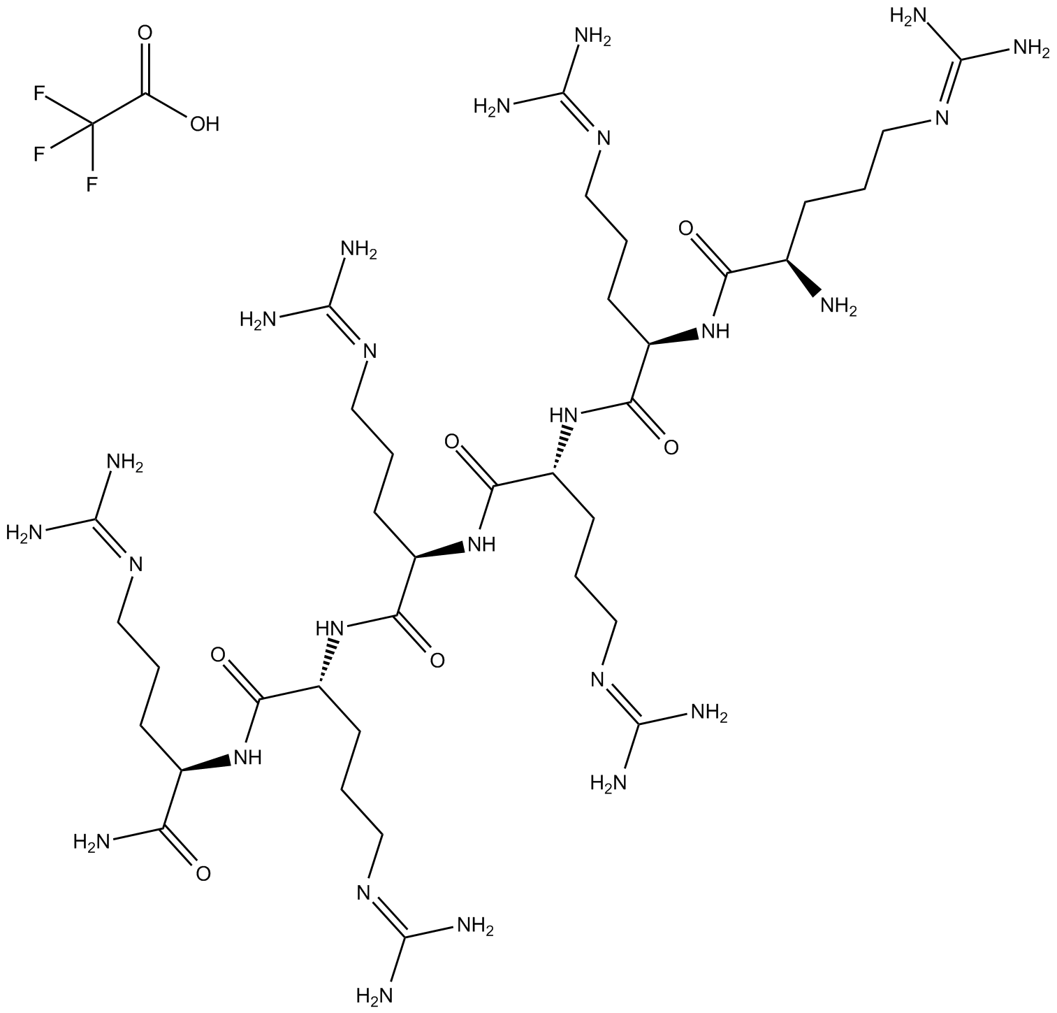 Hexa-D-arginine TFA