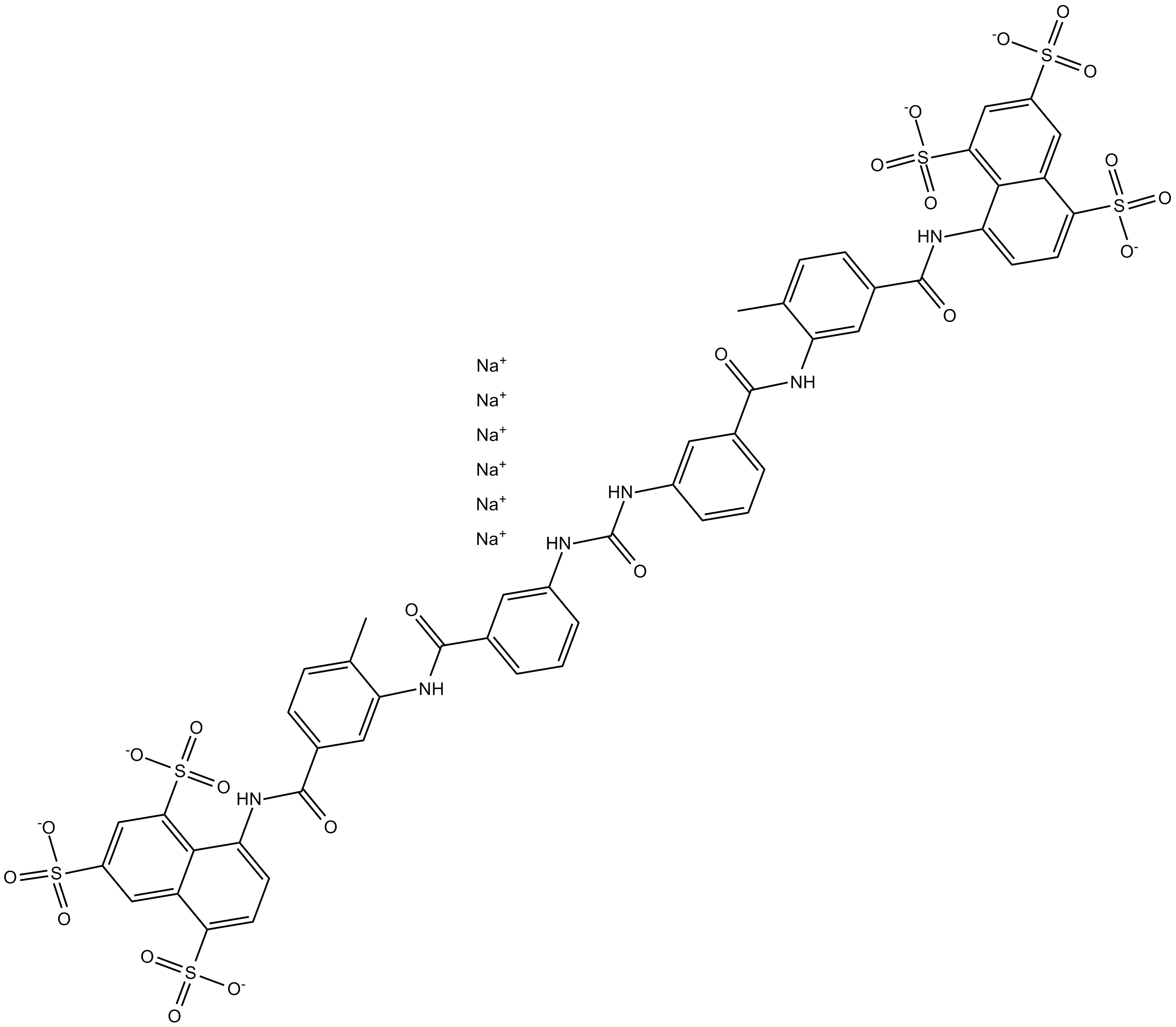 Suramin hexasodium salt