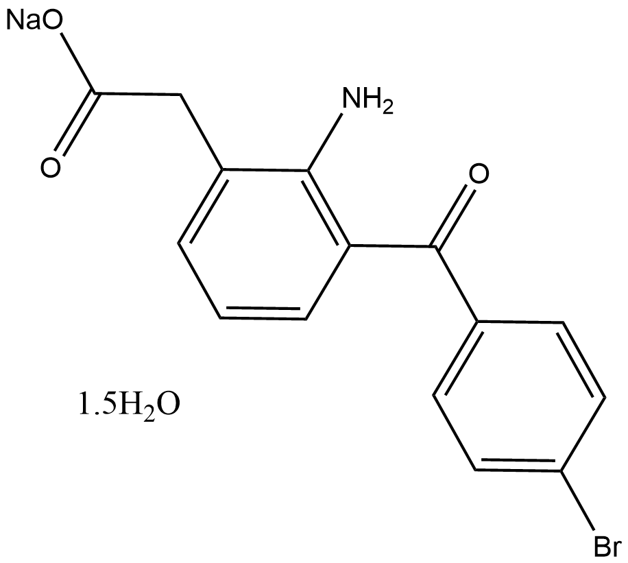 Bromfenac sodium hydrate