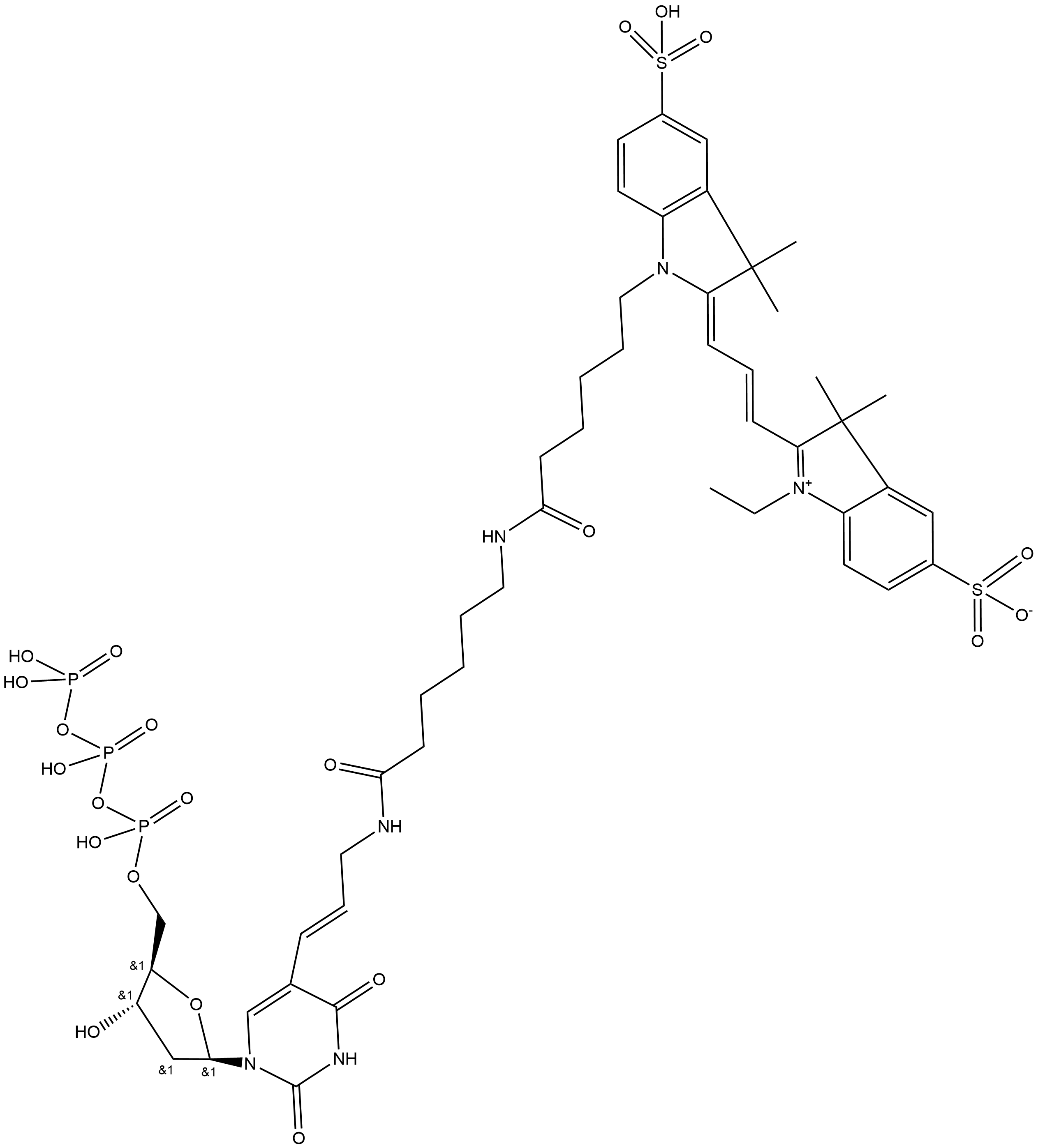 Aminoallyl-dUTP-X-Cy3