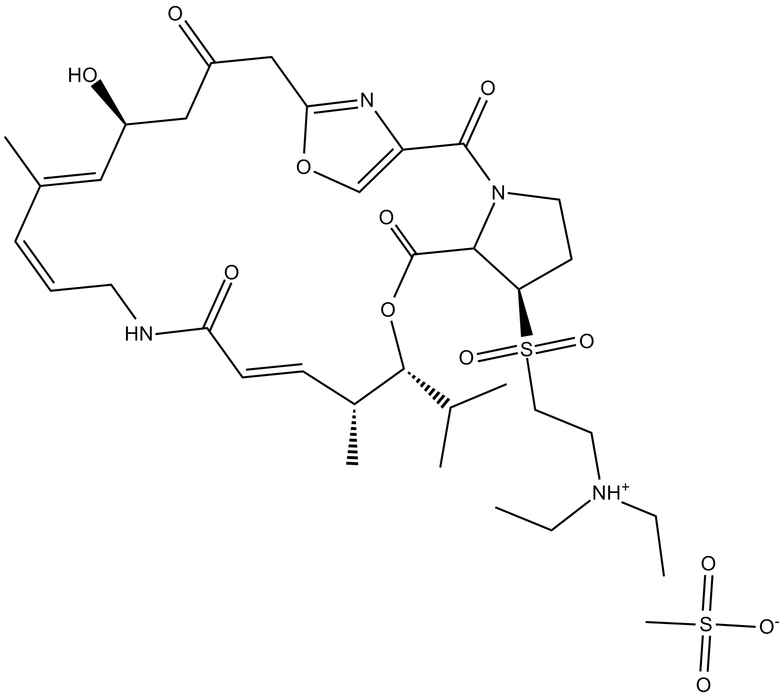 Dalfopristin (mesylate)