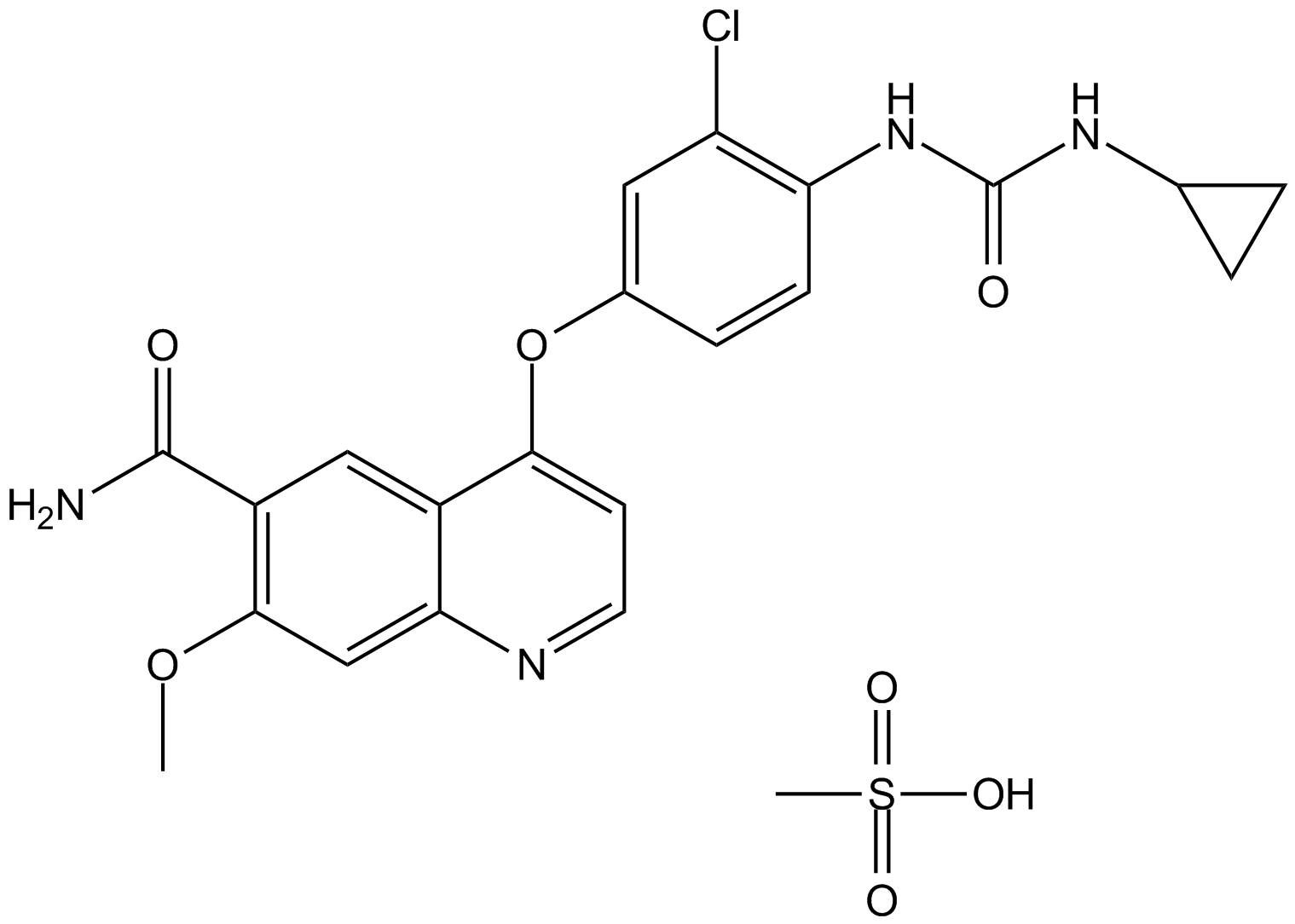 lenvatinib Mesylate