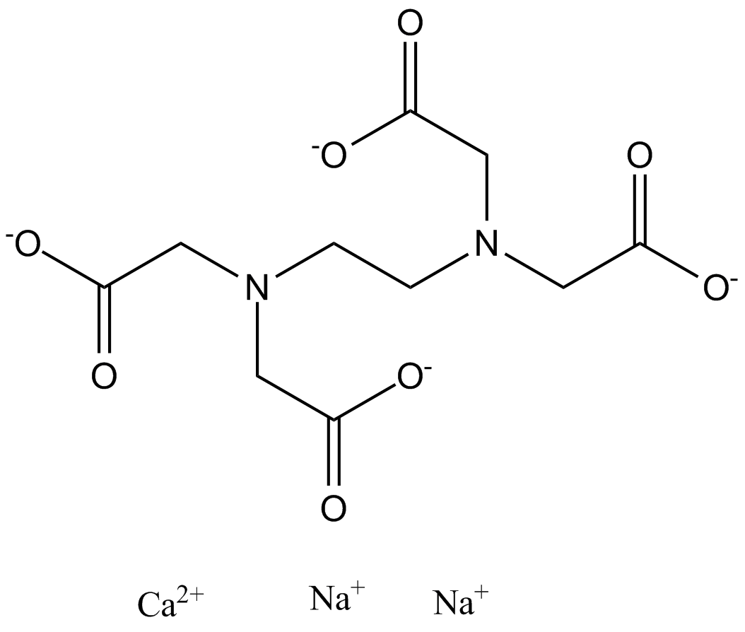 edetate calcium disodium