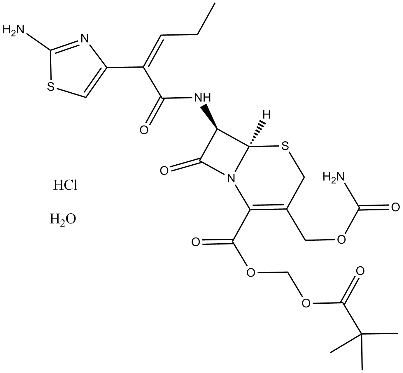 Cefcapene Pivoxil Hydrochloride