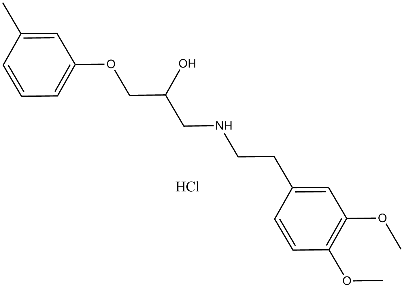 Bevantolol hydrochloride