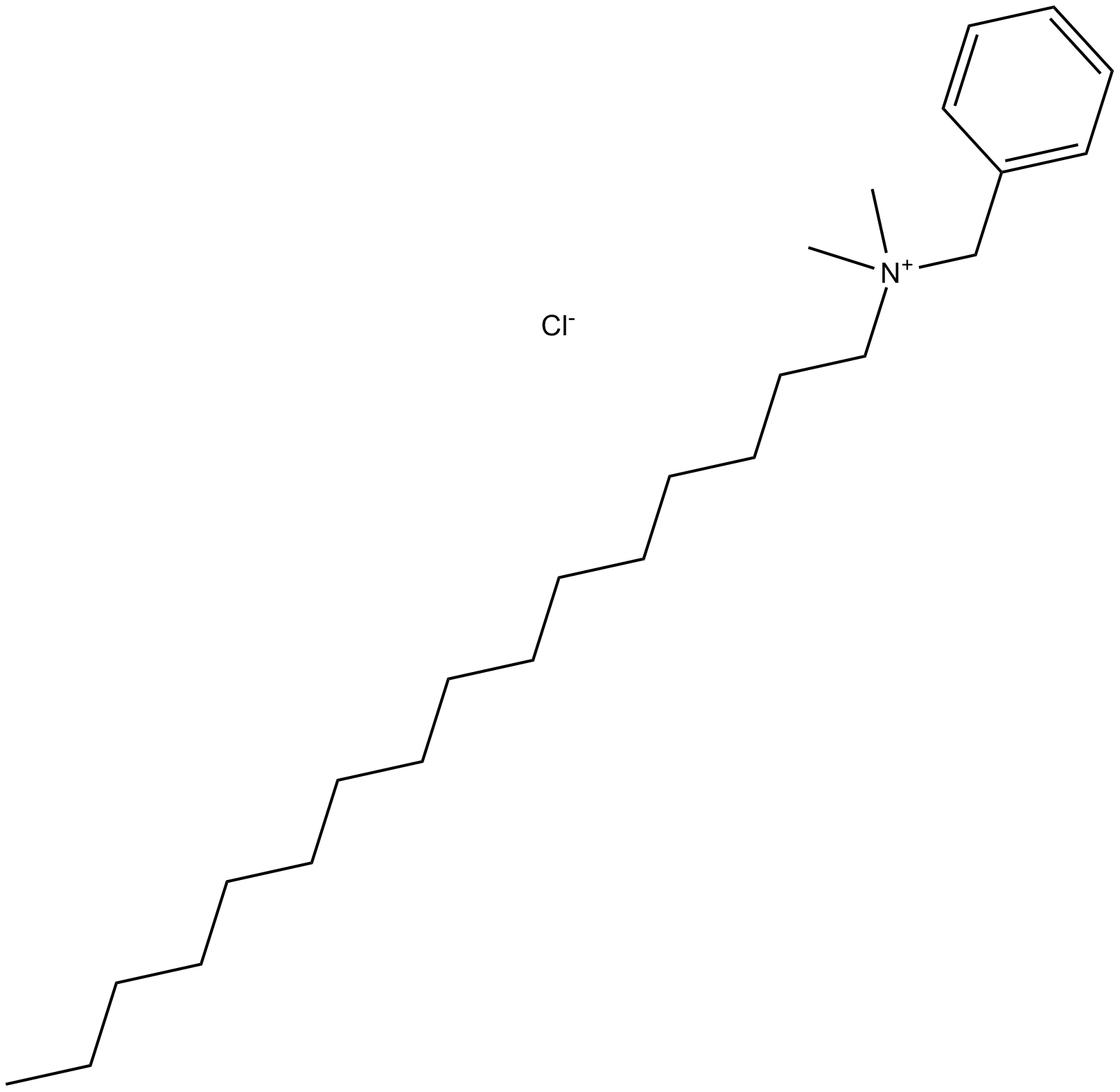 Benzylcetyldimethylammonium chloride hydrate