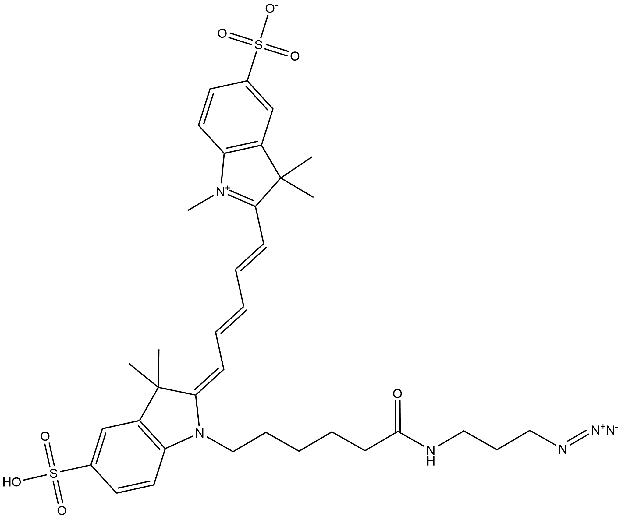 Sulfo-Cy5-N3