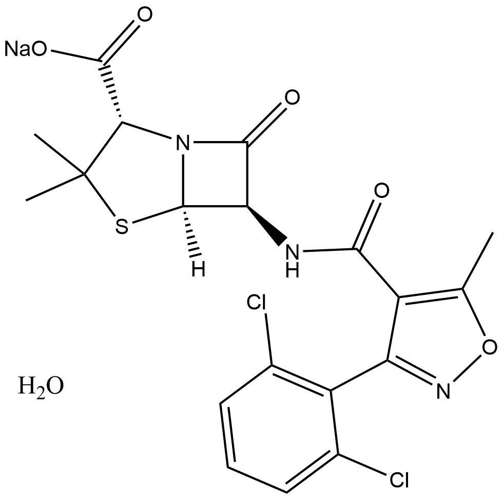 Sodium dicloxacillin monohydrate