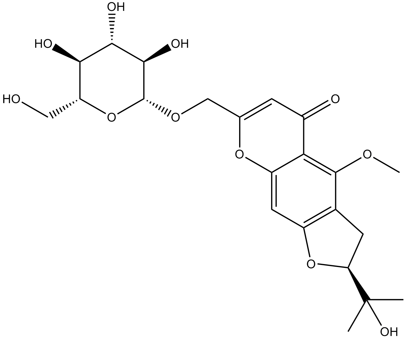Prim-O-glucosylcimifugin