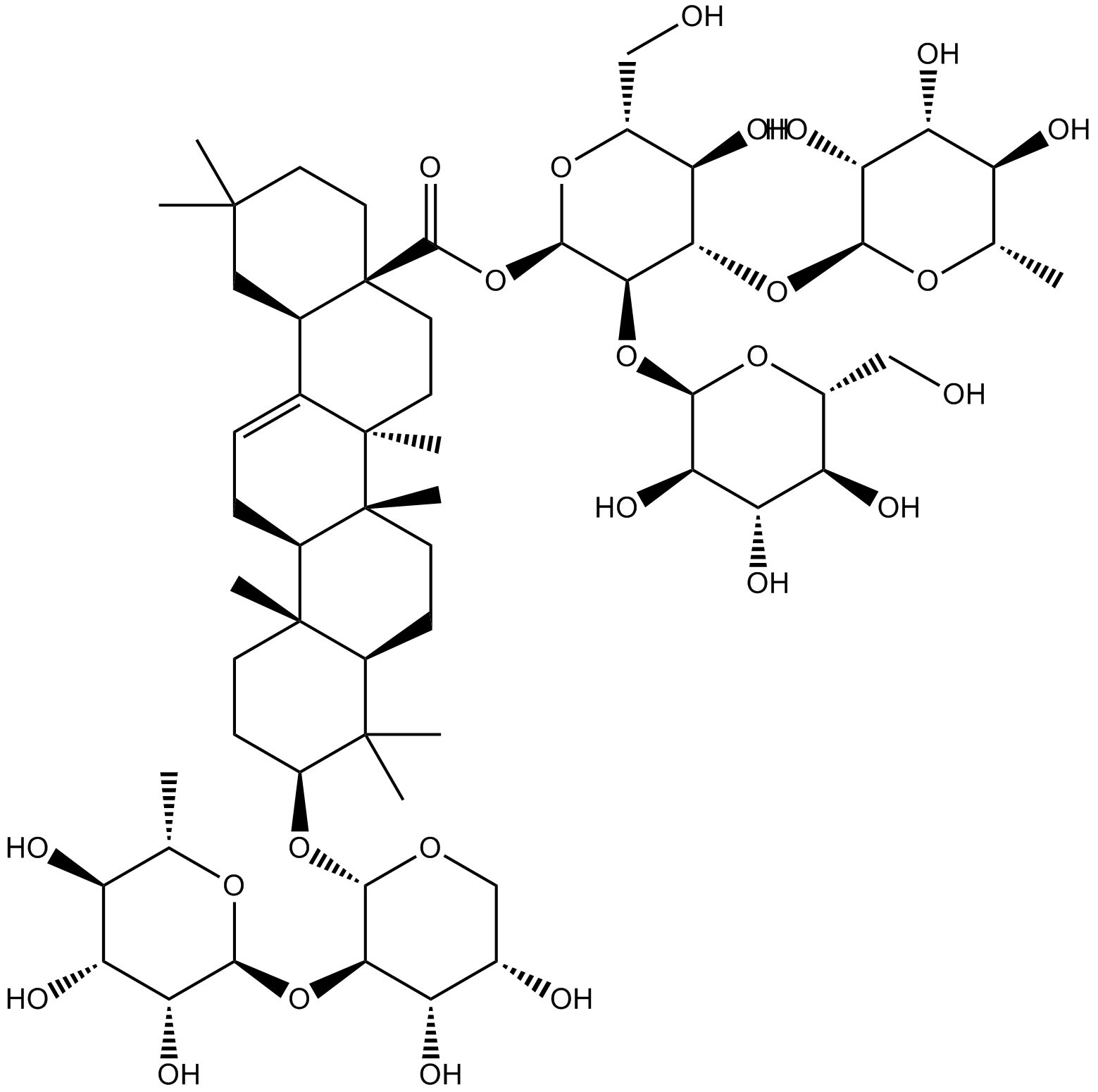Hederasaponin B