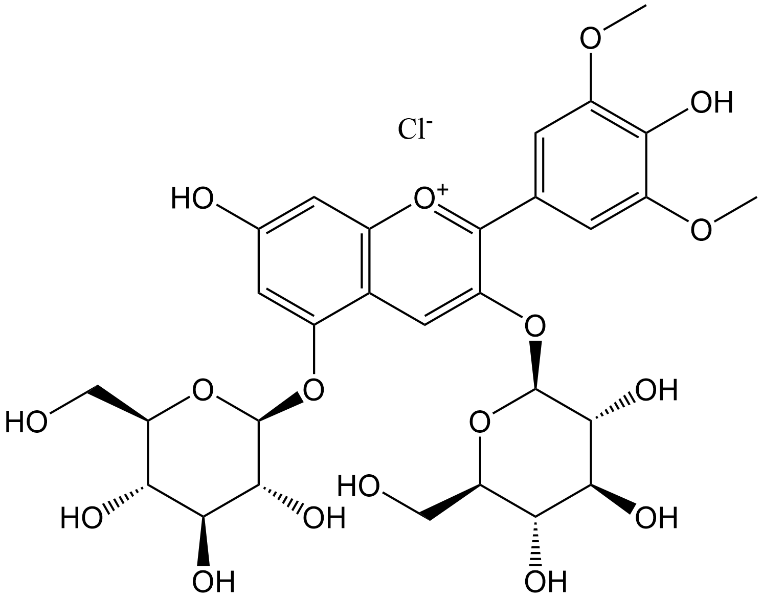 Malvidin-3,5-O-diglucoside chloride