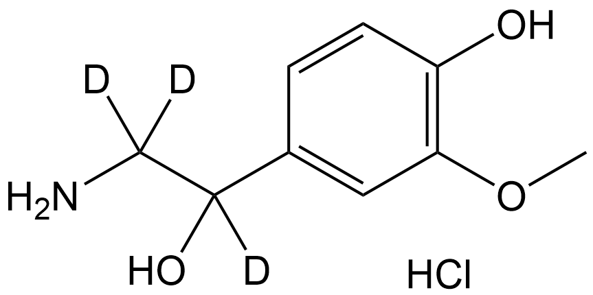 DL-Normetanephrine-d3 HCl
