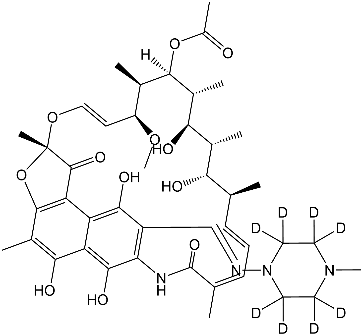 Rifampicin-d8