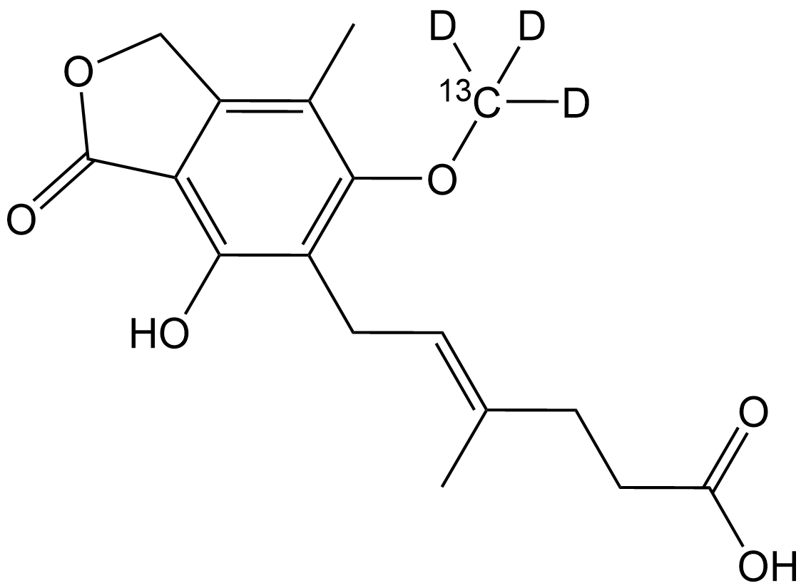 Mycophenolic acid-13C,d3